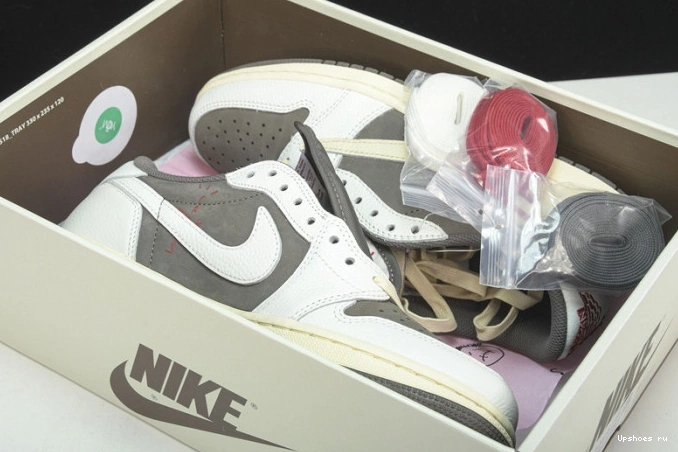 Reverse Travis OG Jordan Retro SP 1 Scott Low Mocha 1205